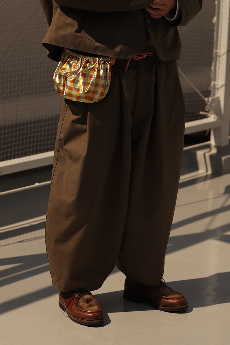 Sillage Spring Summer 2020 collcetion Drop 1 coolmax fabric limonta east nylon menswear streetwear jackets blazers trousers pants sartorial bespoke baggy tailored japan yuthanan