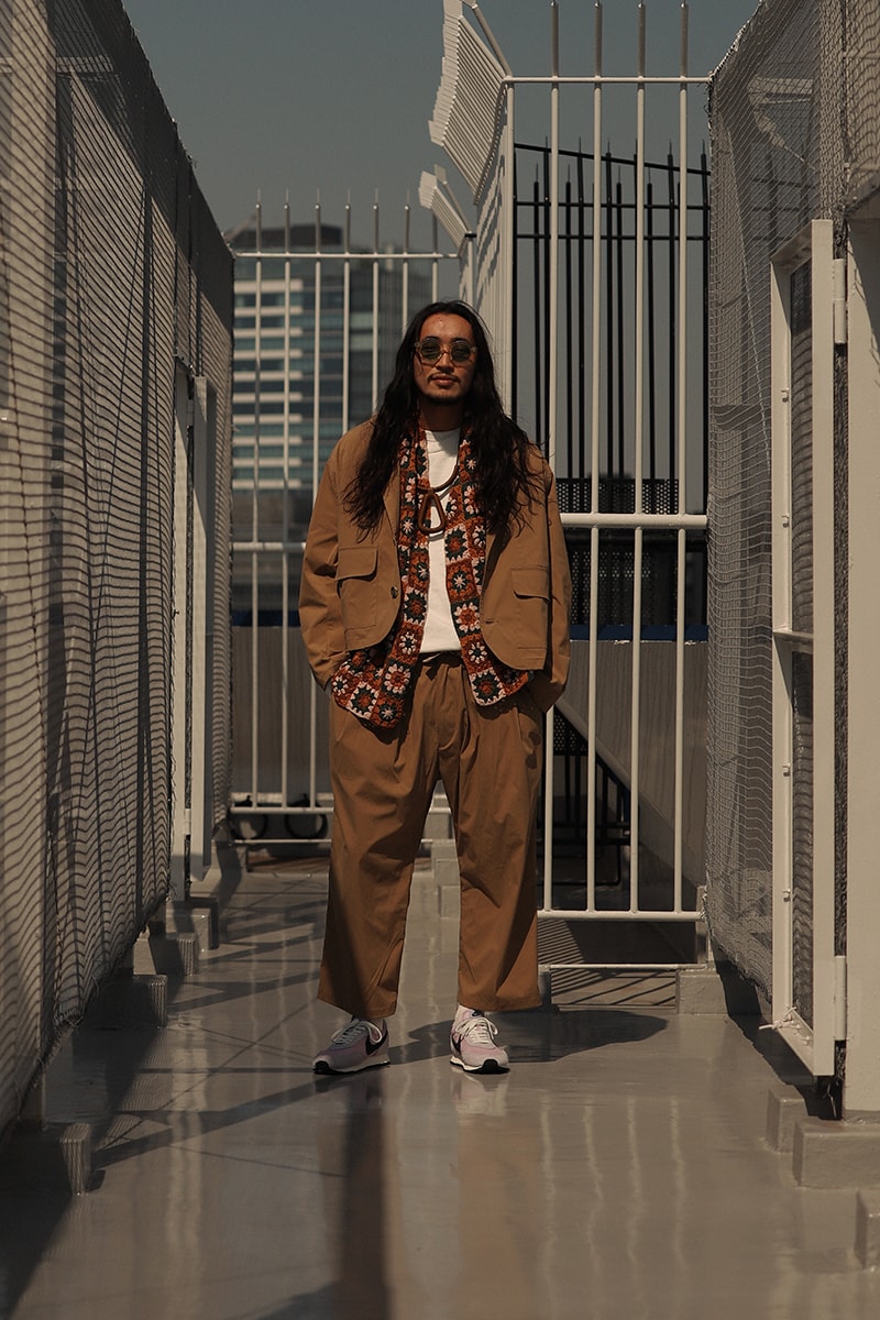 Sillage Spring Summer 2020 collcetion Drop 1 coolmax fabric limonta east nylon menswear streetwear jackets blazers trousers pants sartorial bespoke baggy tailored japan yuthanan