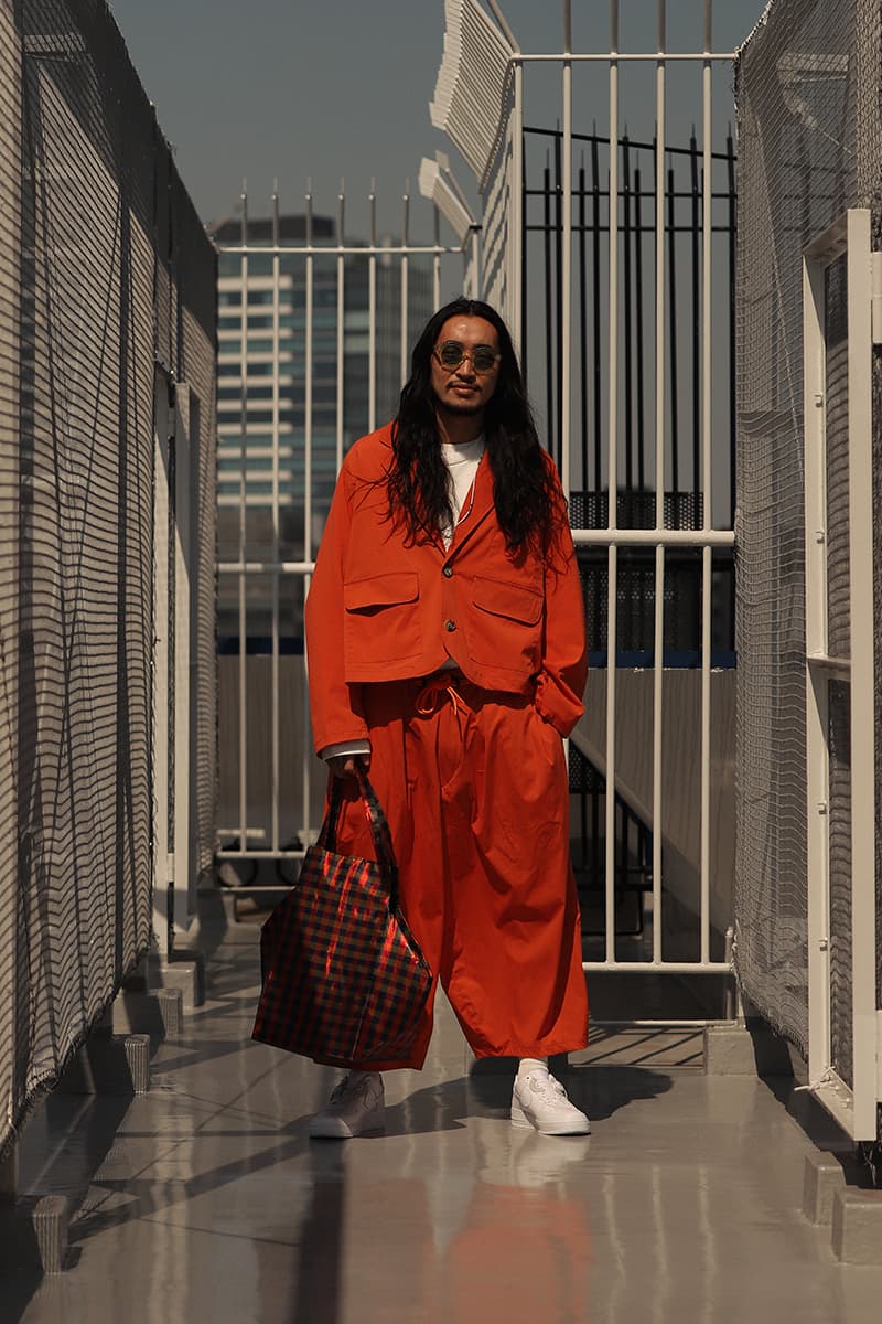 Sillage Spring Summer 2020 collcetion Drop 1 coolmax fabric limonta east nylon menswear streetwear jackets blazers trousers pants sartorial bespoke baggy tailored japan yuthanan