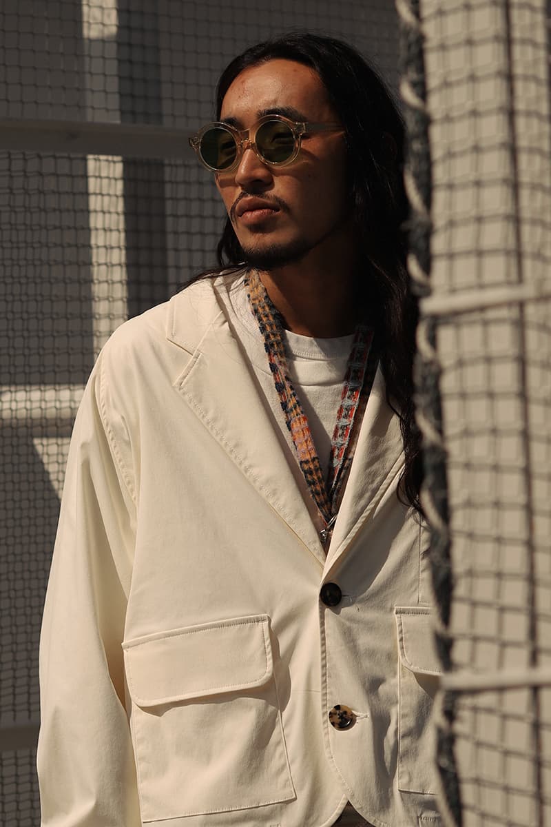 Sillage Spring Summer 2020 collcetion Drop 1 coolmax fabric limonta east nylon menswear streetwear jackets blazers trousers pants sartorial bespoke baggy tailored japan yuthanan
