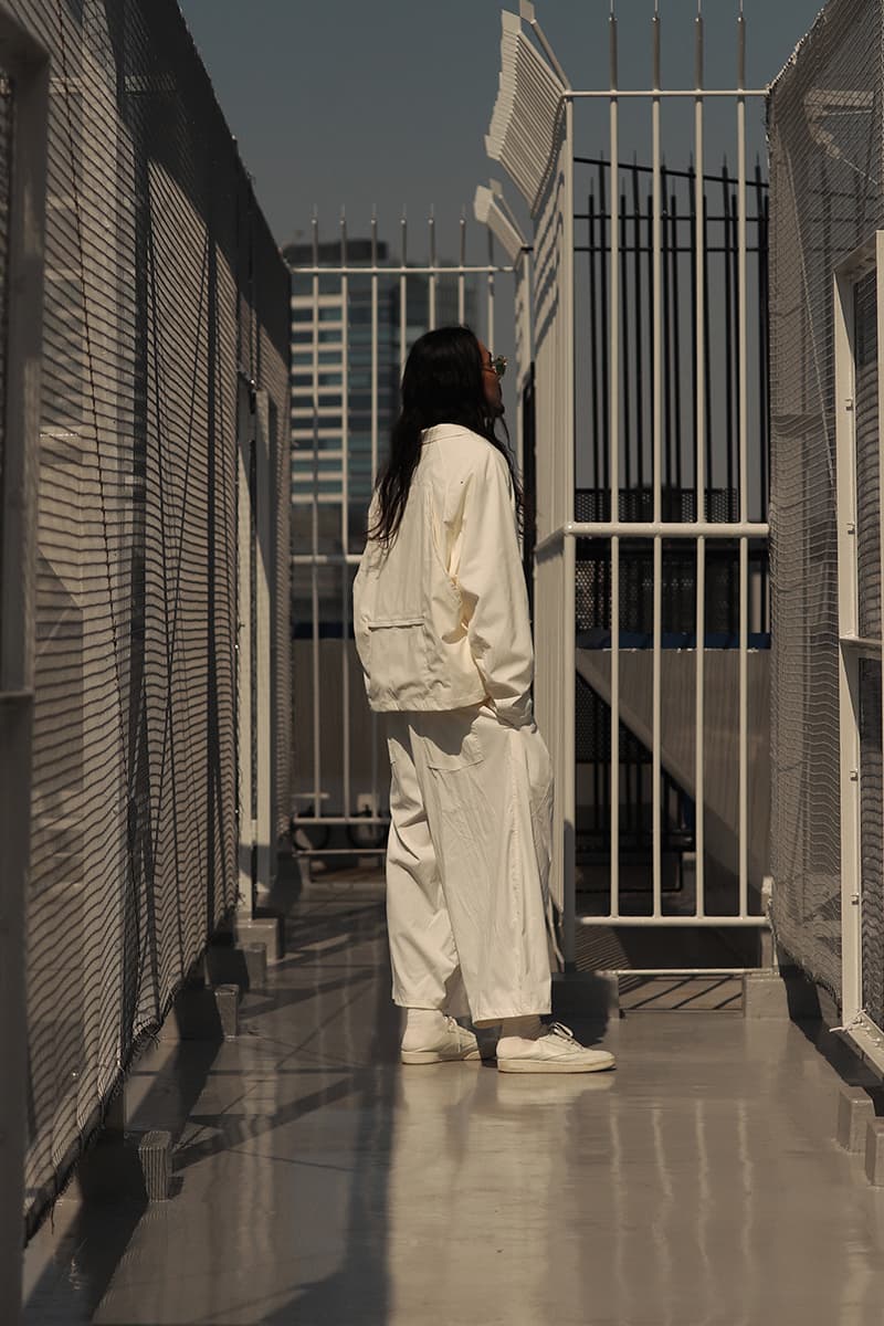 Sillage Spring Summer 2020 collcetion Drop 1 coolmax fabric limonta east nylon menswear streetwear jackets blazers trousers pants sartorial bespoke baggy tailored japan yuthanan