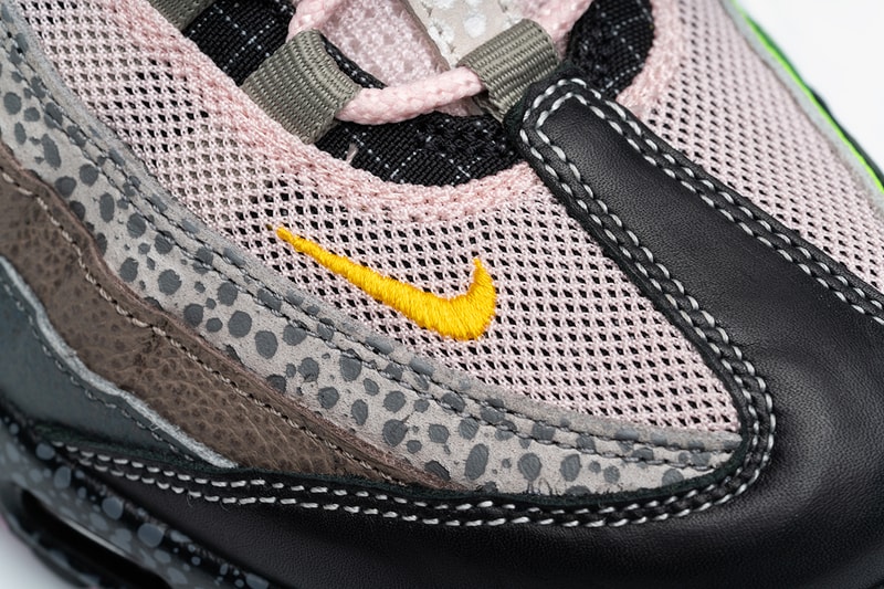size? nike air max 95 2020 20 for 20 release information buy cop sneaker footwear trainer air max day pink neon blue yellow orange safari camouflage