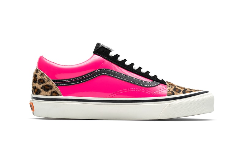 size? vans old skool english invasion release information sex pistols buy cop purchase tartan pony hair leopard print fluoro pink leather