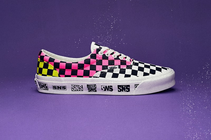 Sneakersnstuff Los Angeles LA Vault Vans Venice beach pack release information buy cop purchase details slip on era og lx neon checkerboard Vn0a45jk01m Vn0a4bva01n