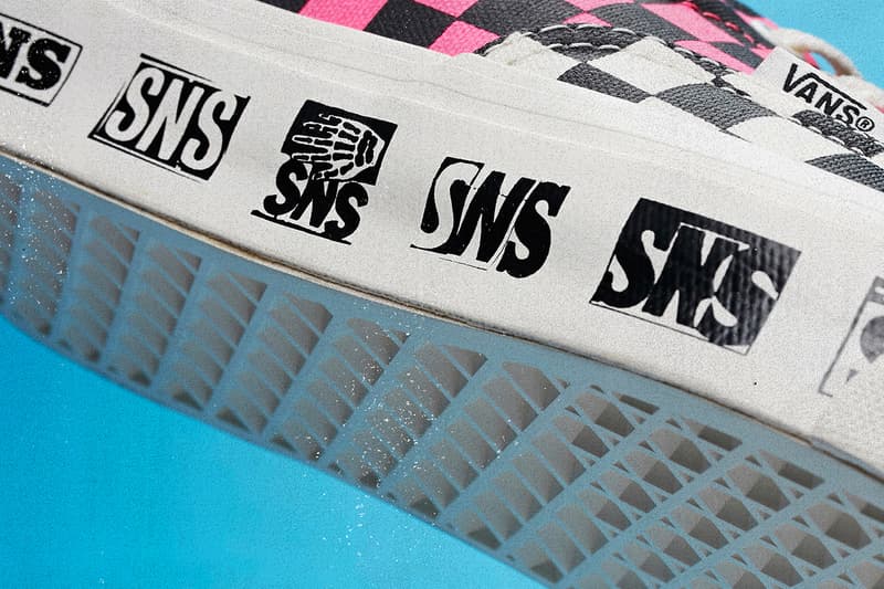 Sneakersnstuff Los Angeles LA Vault Vans Venice beach pack release information buy cop purchase details slip on era og lx neon checkerboard Vn0a45jk01m Vn0a4bva01n