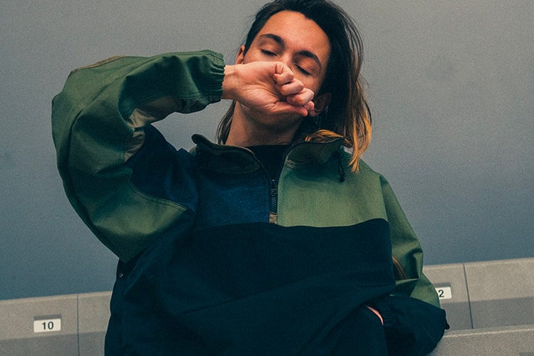 SOPHNET. Lenses SS20 Lookbook Amid Colorful Sporting Grounds