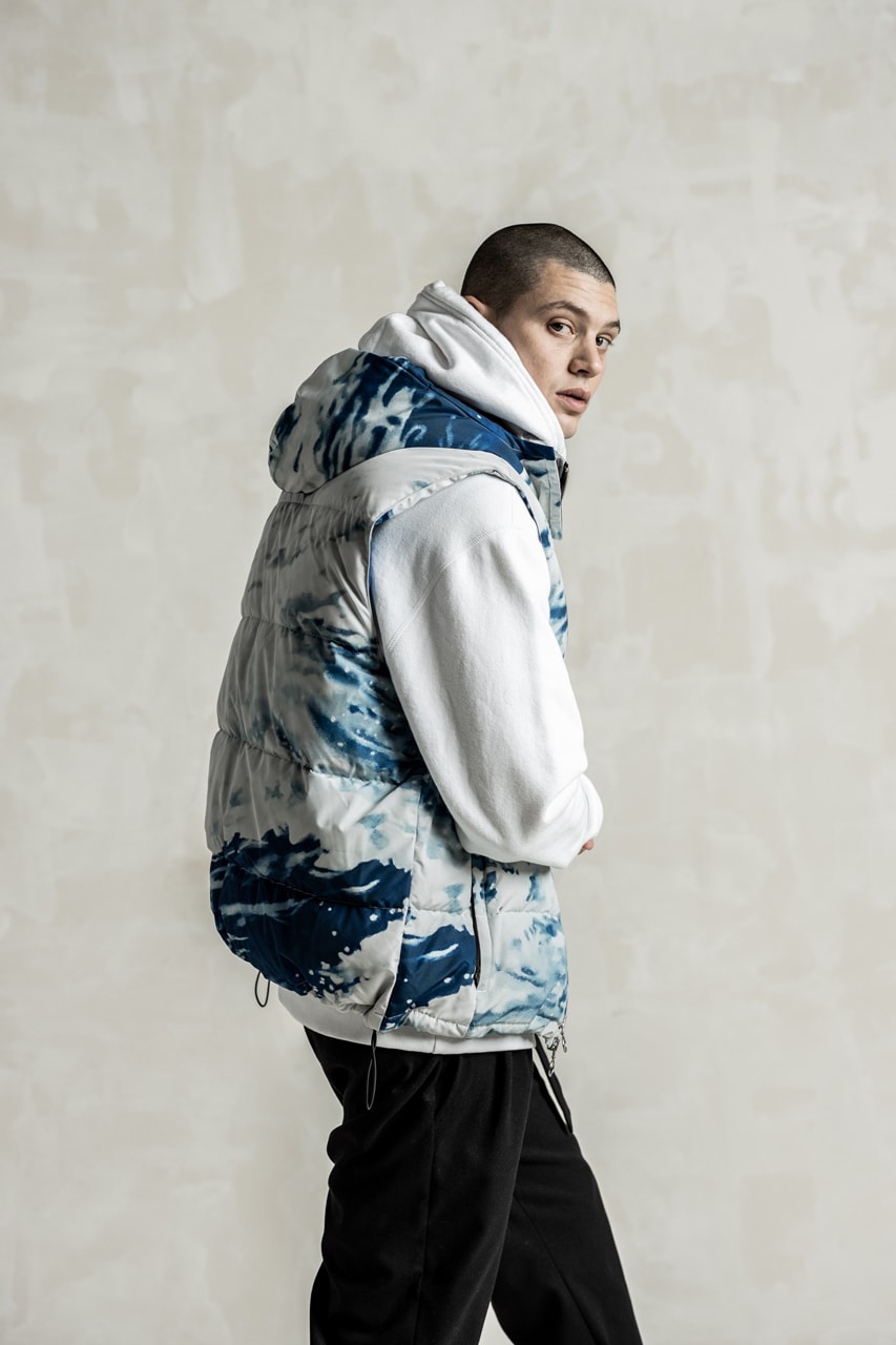 STAMPD Spring/Summer 2020 Lookbook "Surf, Sand and Sail" Collection Jackets Reversible Vests Pants Hoodies T-shirts Shorts Ocean Wave Print Blue Beige White Black Pullovers Flannel Shirts Puffer Jackets Lace Up 