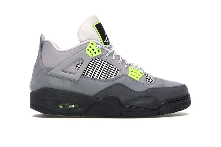 StockX Is Carrying the Classic Air Max 95-Inspired Air Jordan 4 "Neon"