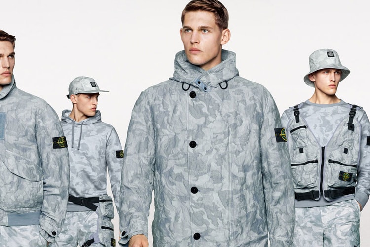 Stone Island Camouflage Print for SS20 Comes From "Big Looms"