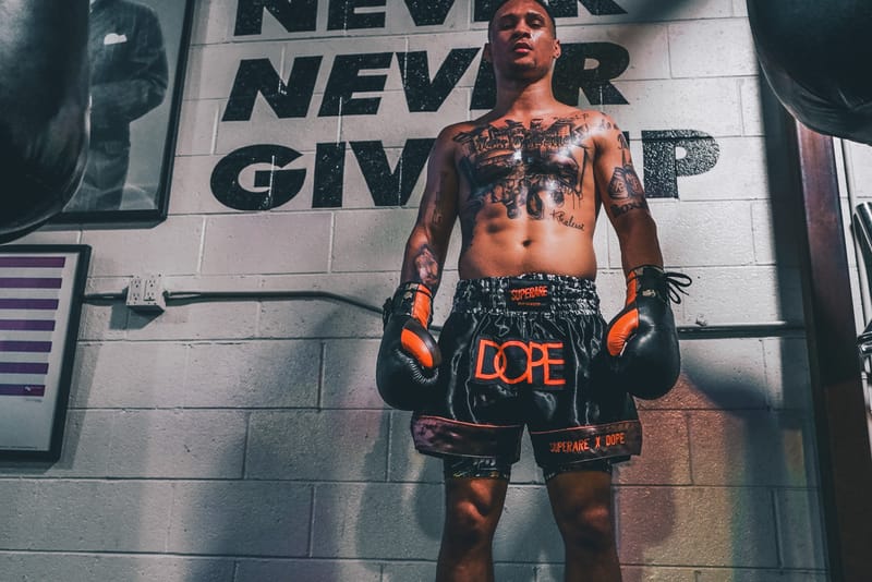 DOPE and Superare Come Together for Streetwear-Inspired Boxing Collection