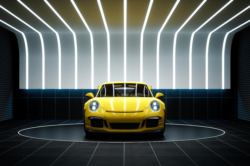 supercar capsule pod design architecture home garage custom showroom private sports car luxury