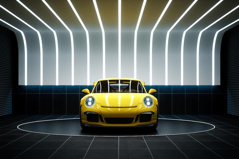 supercar capsule pod design architecture home garage custom showroom private sports car luxury