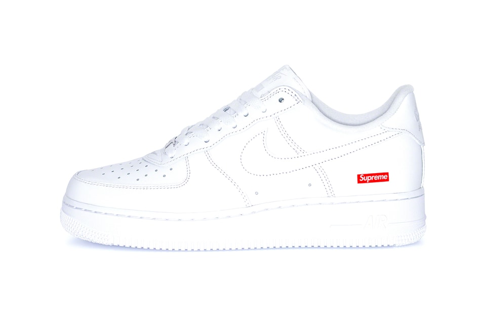 Supreme x Nike Air Force 1 Low Collab on StockX