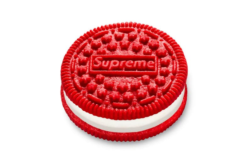 Supreme Teases Oreo Collab Drop, Release Date cookie double stuf red buy web store