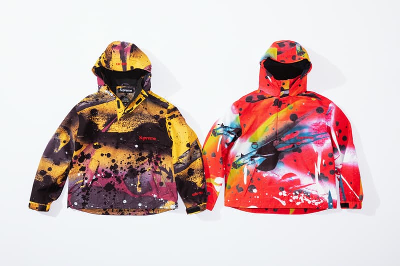 supreme rammellzee spring 2020 collection graffiti artist new york city gore tex jacket sweatshirt pants t shirt release date info photos price