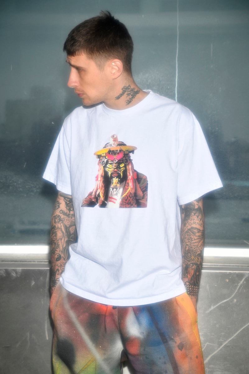 supreme rammellzee spring 2020 collection graffiti artist new york city gore tex jacket sweatshirt pants t shirt release date info photos price