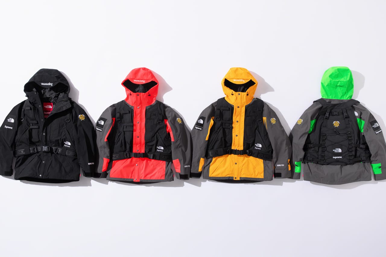 supreme and north face jacket