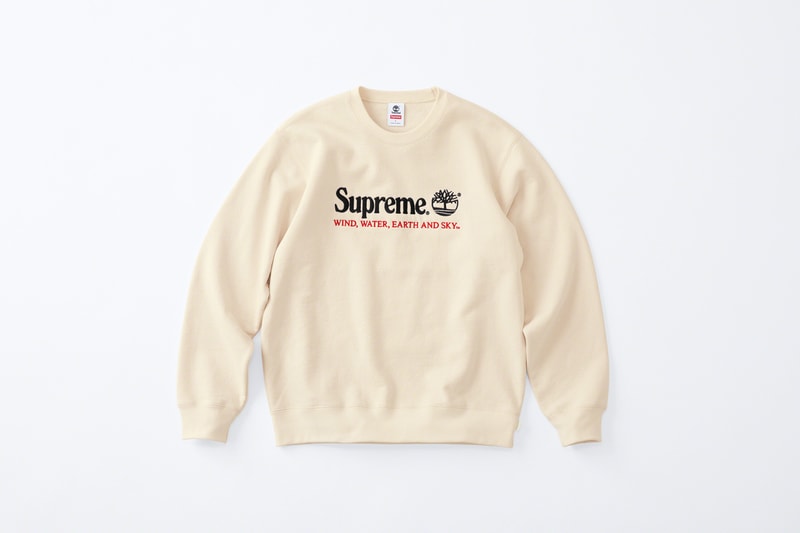 Supreme Timberland Spring 2020 Collection Euro Hiker Low Crewneck 6 Panel Hat Cap recycled rubber patent leather