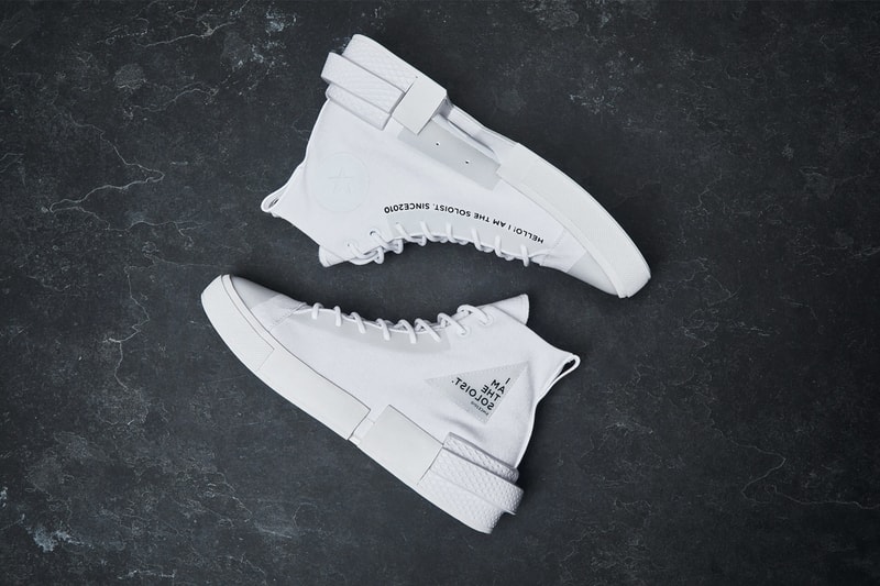 TAKAHIROMIYASHITATheSoloist. x Converse CX Disrupt White Black Sneaker Release Information Collaboration Takahiro Miyashita Japanese Designer Footwear Sole Unit Chunky Split Technical Branding Rubber Components