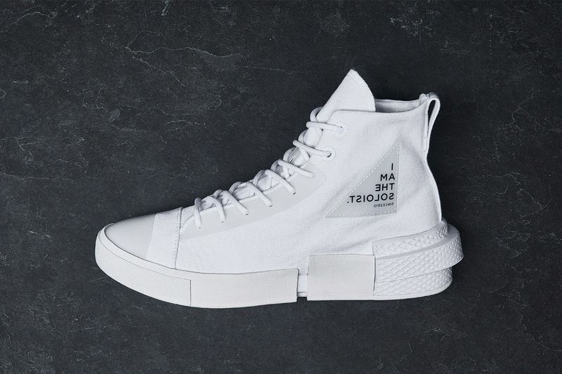 TAKAHIROMIYASHITATheSoloist. x Converse CX Disrupt White Black Sneaker Release Information Collaboration Takahiro Miyashita Japanese Designer Footwear Sole Unit Chunky Split Technical Branding Rubber Components
