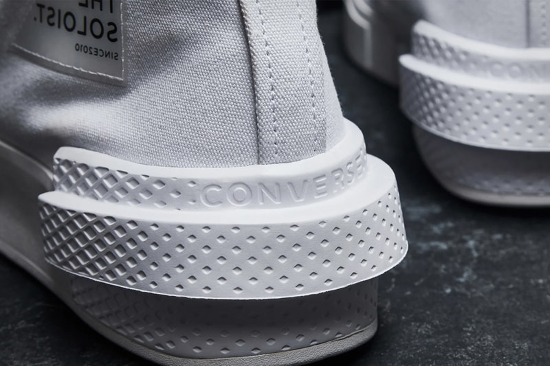 TAKAHIROMIYASHITATheSoloist. x Converse CX Disrupt White Black Sneaker Release Information Collaboration Takahiro Miyashita Japanese Designer Footwear Sole Unit Chunky Split Technical Branding Rubber Components