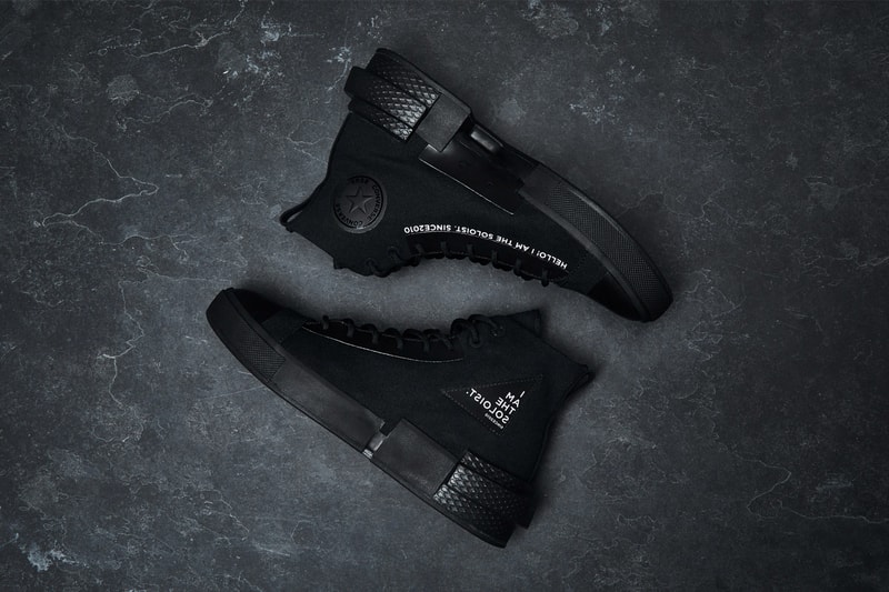 TAKAHIROMIYASHITATheSoloist. x Converse CX Disrupt White Black Sneaker Release Information Collaboration Takahiro Miyashita Japanese Designer Footwear Sole Unit Chunky Split Technical Branding Rubber Components
