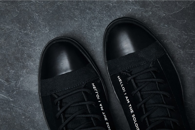 TAKAHIROMIYASHITATheSoloist. x Converse CX Disrupt White Black Sneaker Release Information Collaboration Takahiro Miyashita Japanese Designer Footwear Sole Unit Chunky Split Technical Branding Rubber Components