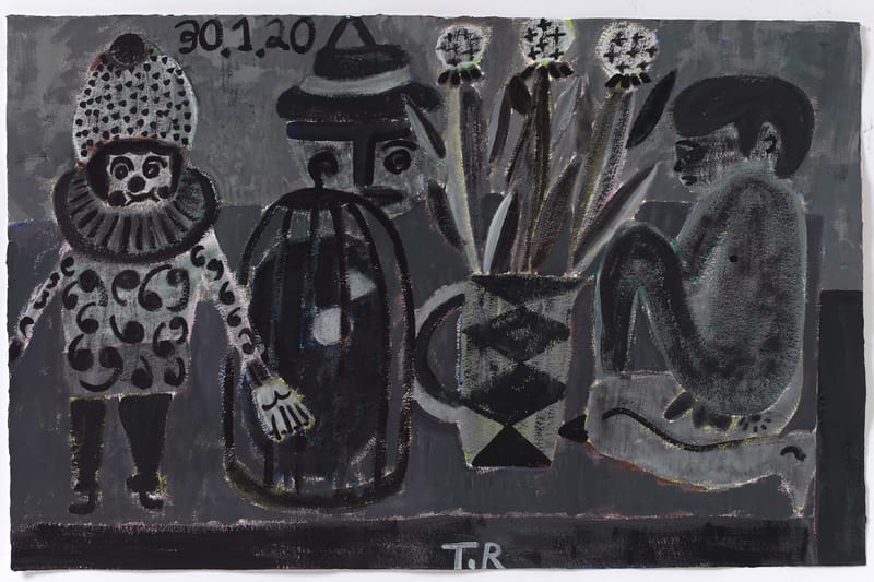 Tal R Examines His Outsider Identity in Raw, Large-Scale Paintings