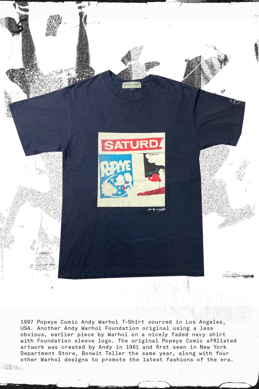 Tate Modern Unified Goods Andy Warhol Vintage Tees Hypebeast