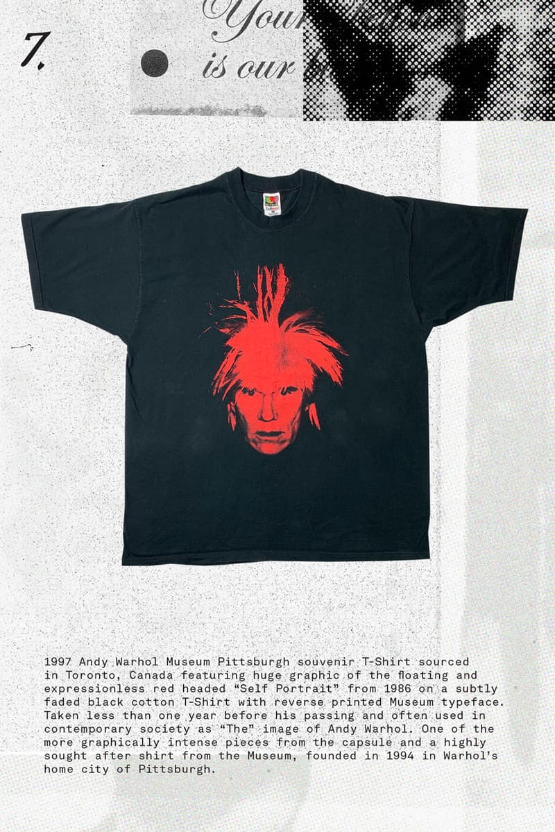 Tate Modern Unified Goods Andy Warhol Vintage Tees Hypebeast