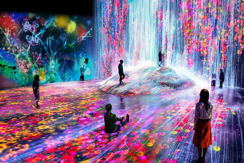 teamlab borderless shanghai museum installation immersive art coronavirus outbreak covid