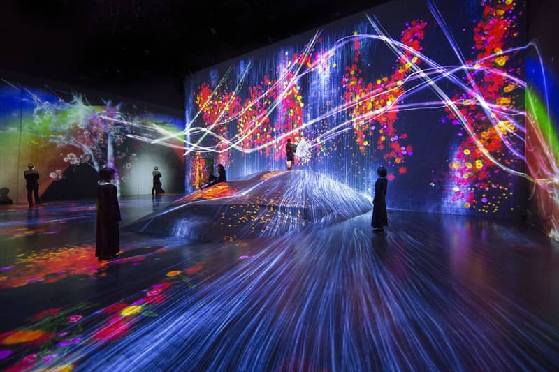 teamlab borderless shanghai museum installation immersive art coronavirus outbreak covid