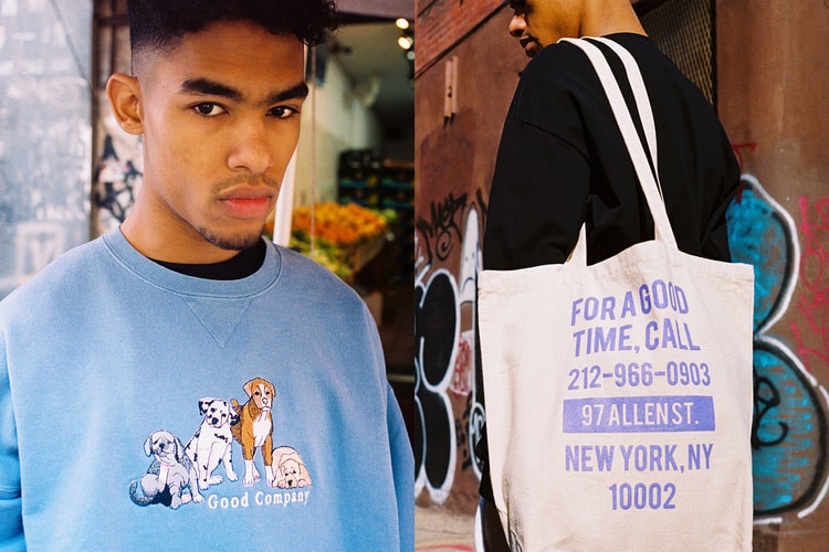 The Good Company's SS20 Lookbook Is Springtime in NYC's Lower East Side