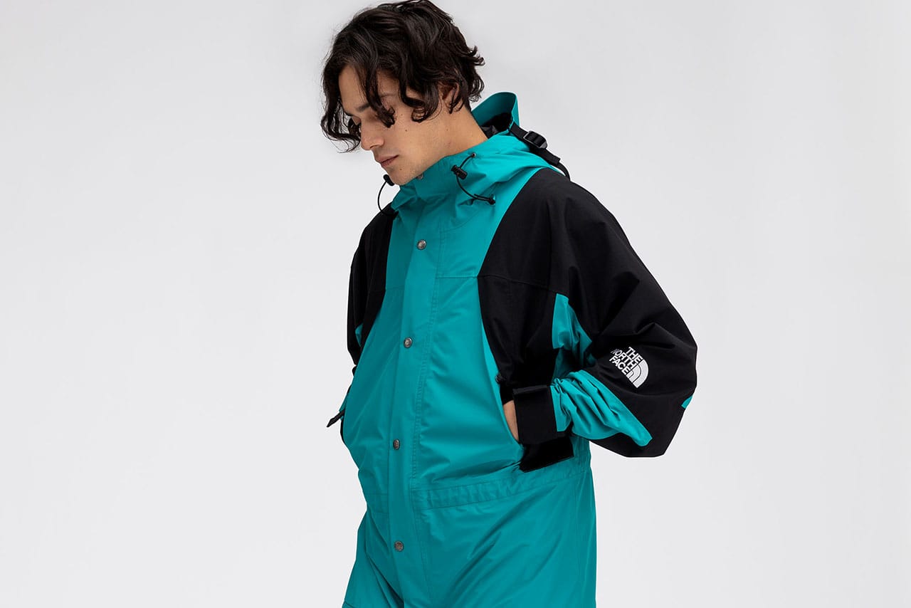 north face jacket teal