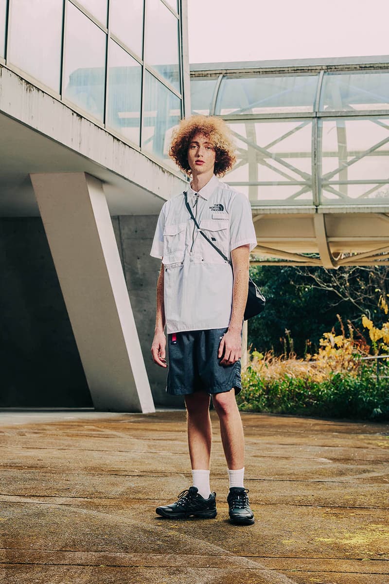 The North Face Urban Exploration Spring/Summer 2020 "The Future City" Capsule 03: Kazuki “Lemon" Lookbook Release Information Outerwear Technical Tops Shirts Kazuki Kuraishi TNF