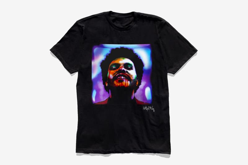 The Weeknd READYMADE After Hours Capsule Collection Release T shirt long short sleeve black white 