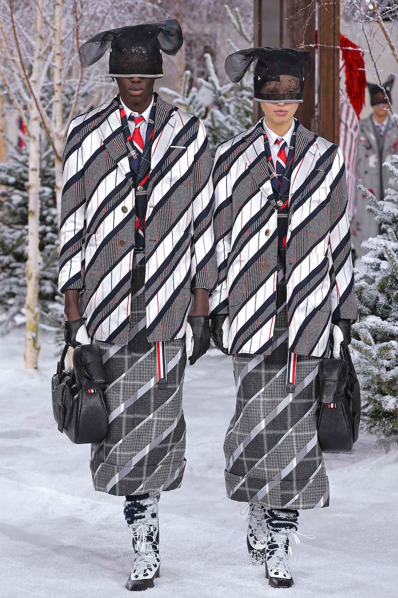 thom browne runway collection paris fashion week