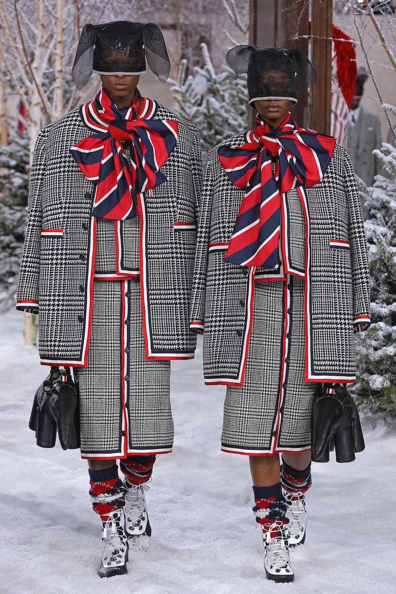 thom browne runway collection paris fashion week