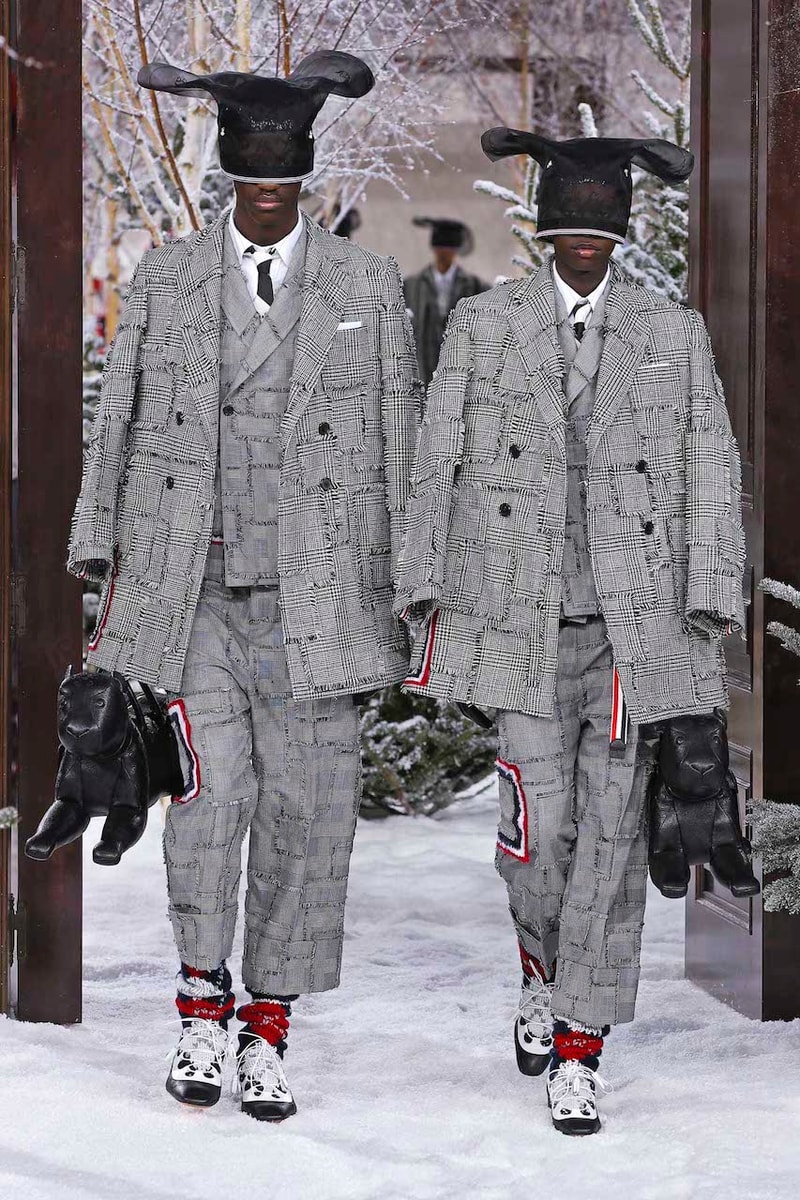 thom browne runway collection paris fashion week
