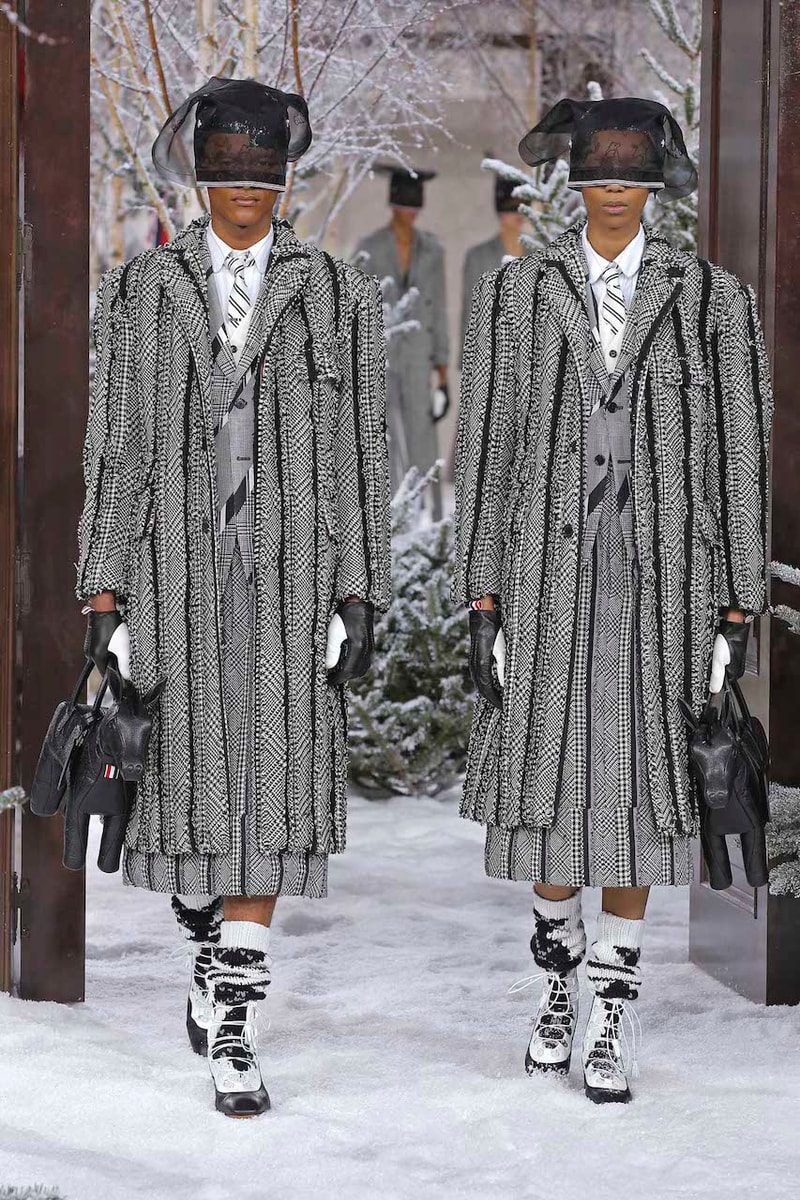thom browne runway collection paris fashion week