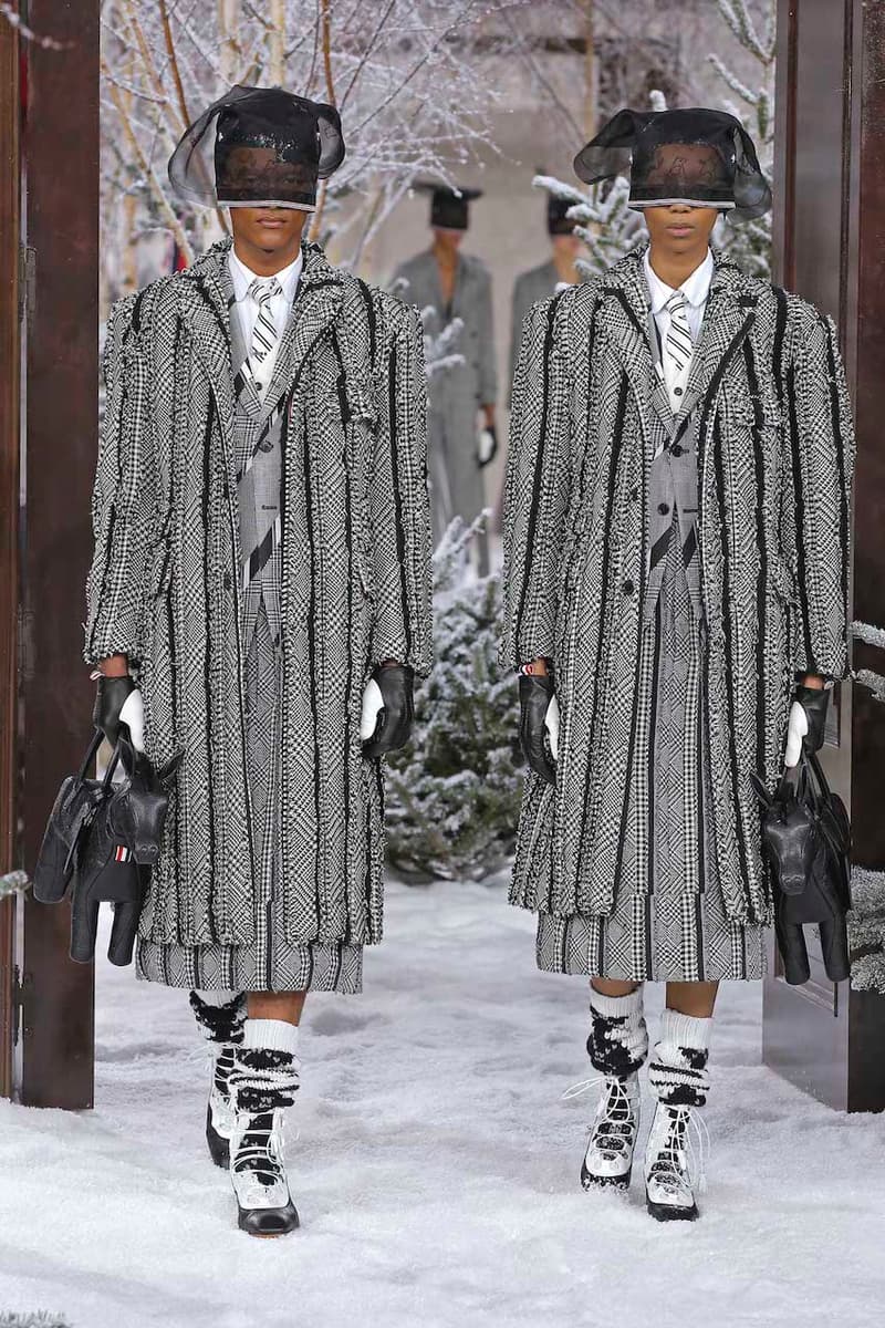 thom browne runway collection paris fashion week