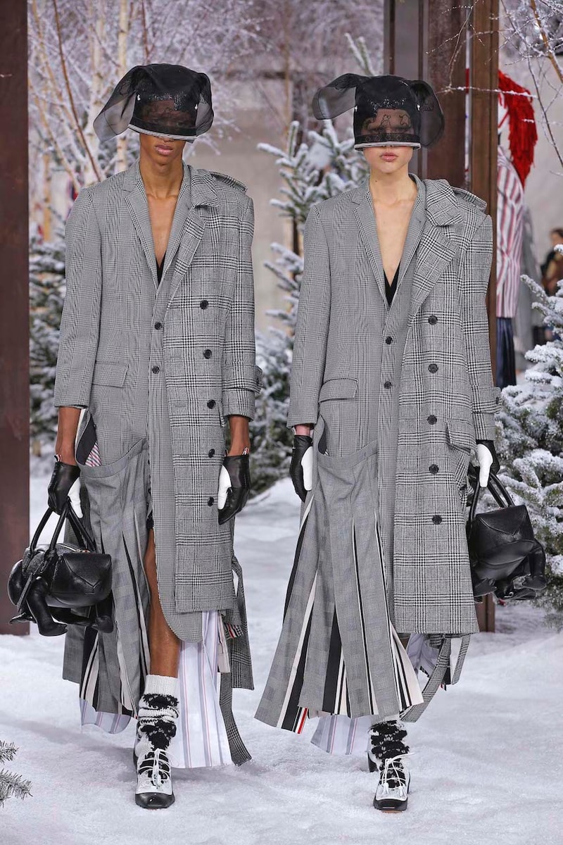 thom browne runway collection paris fashion week