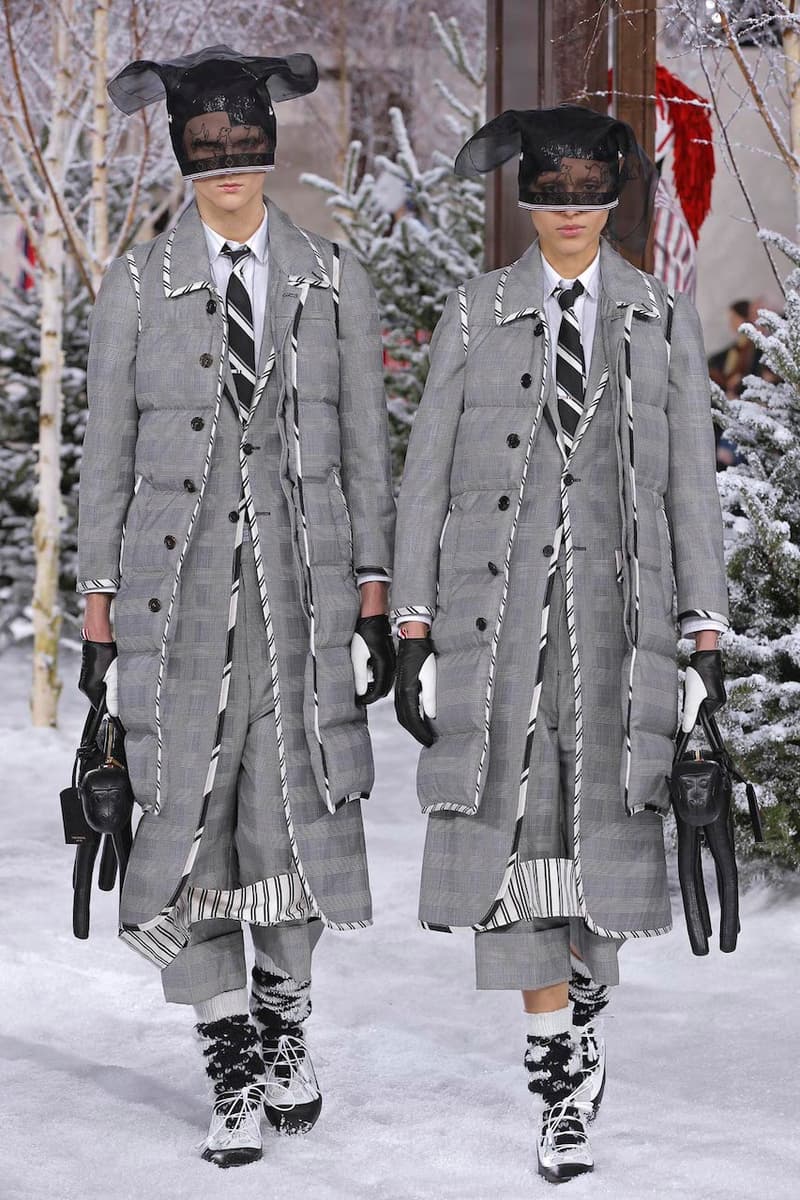 thom browne runway collection paris fashion week