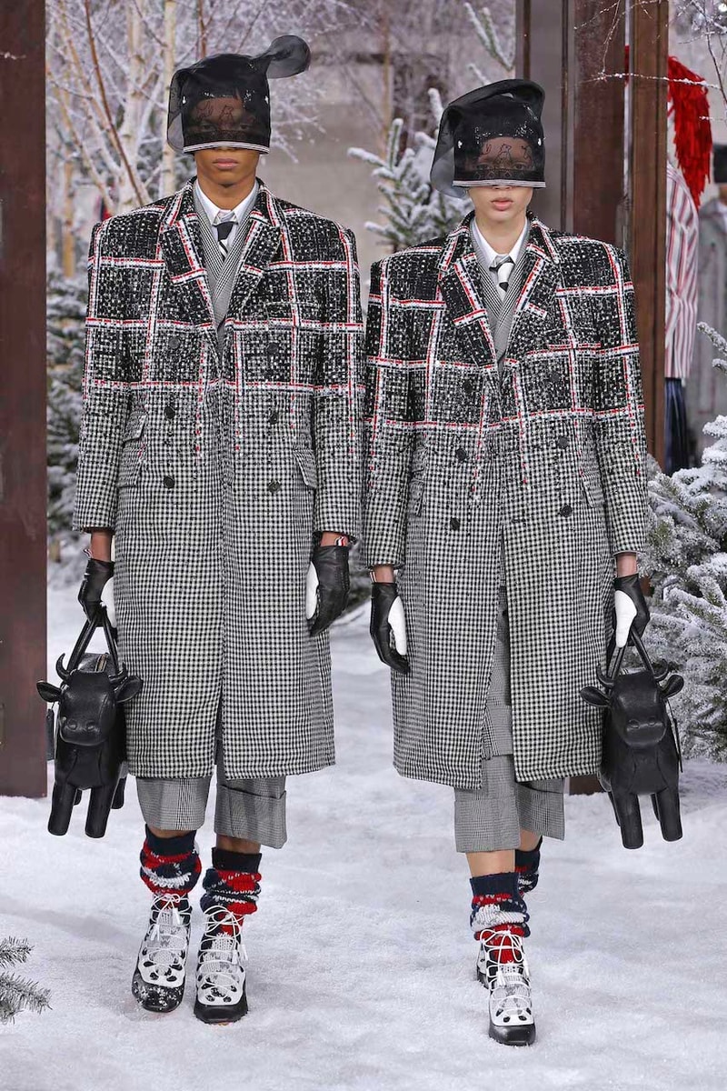 thom browne runway collection paris fashion week