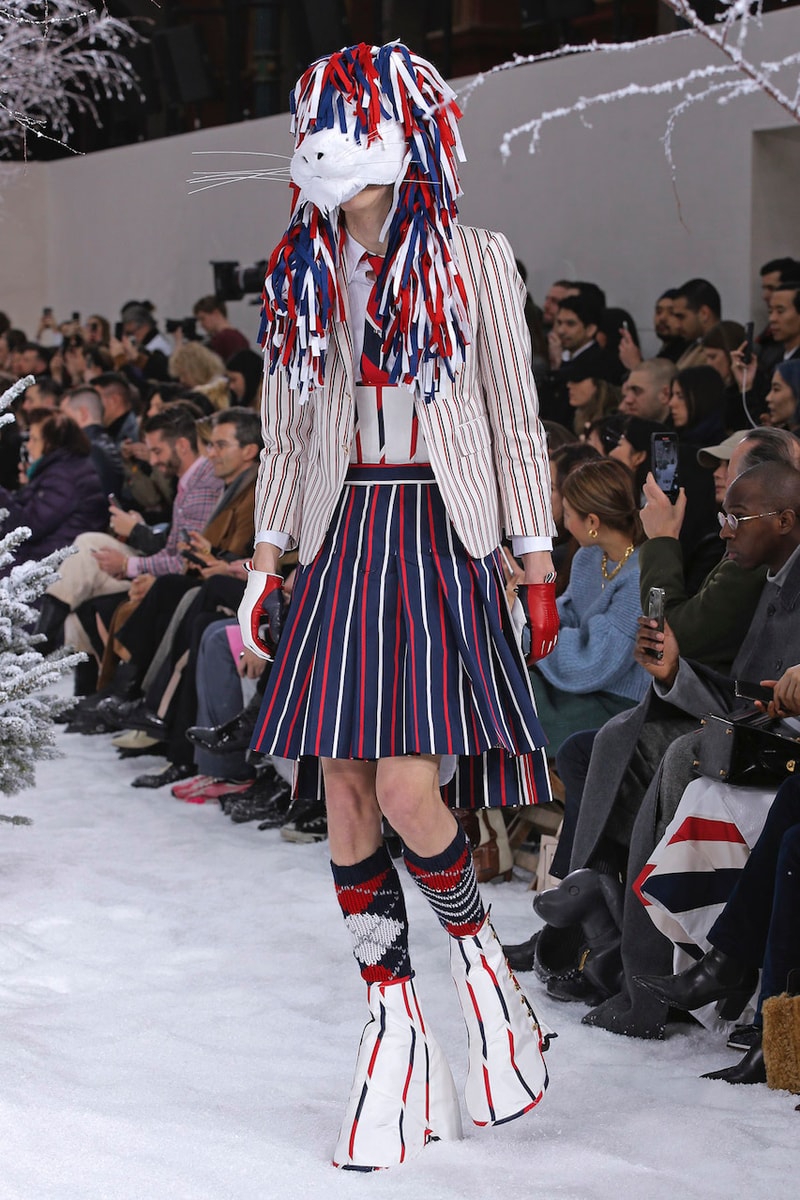 thom browne runway collection paris fashion week