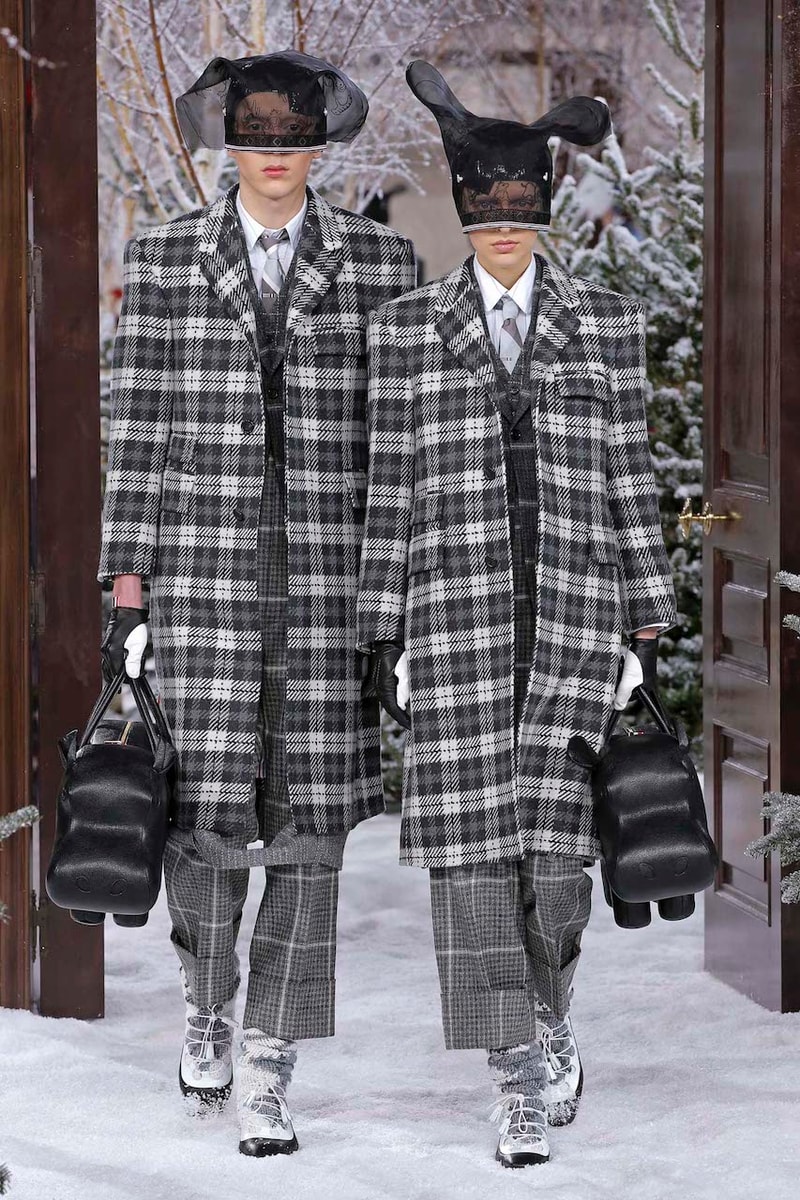 thom browne runway collection paris fashion week