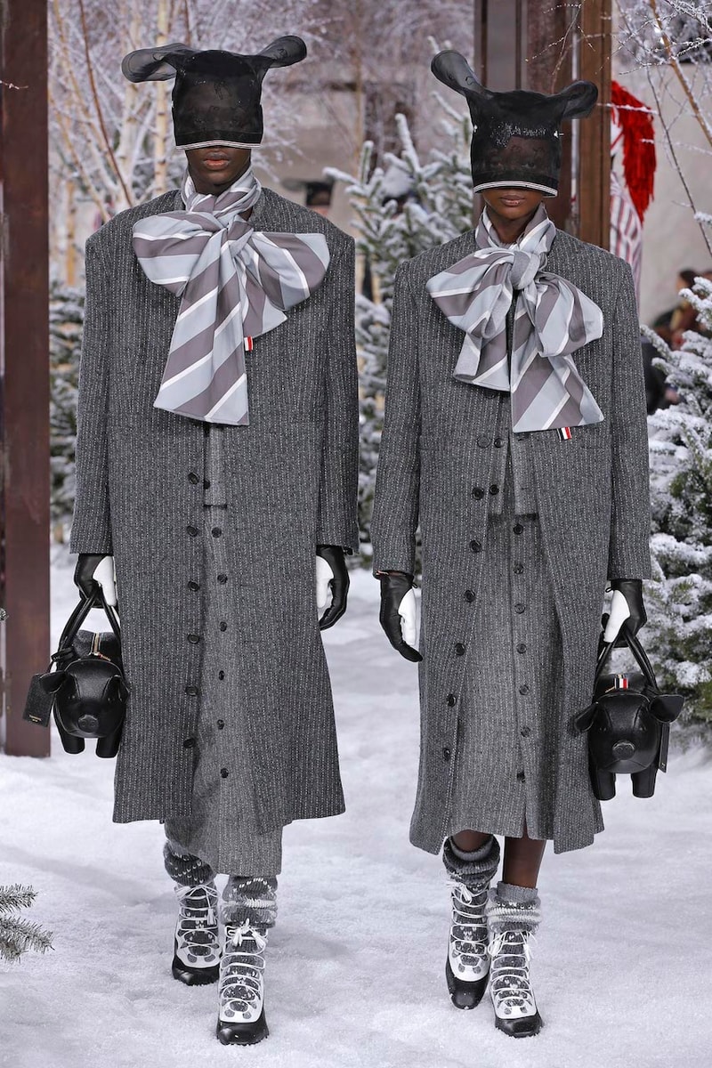 thom browne runway collection paris fashion week