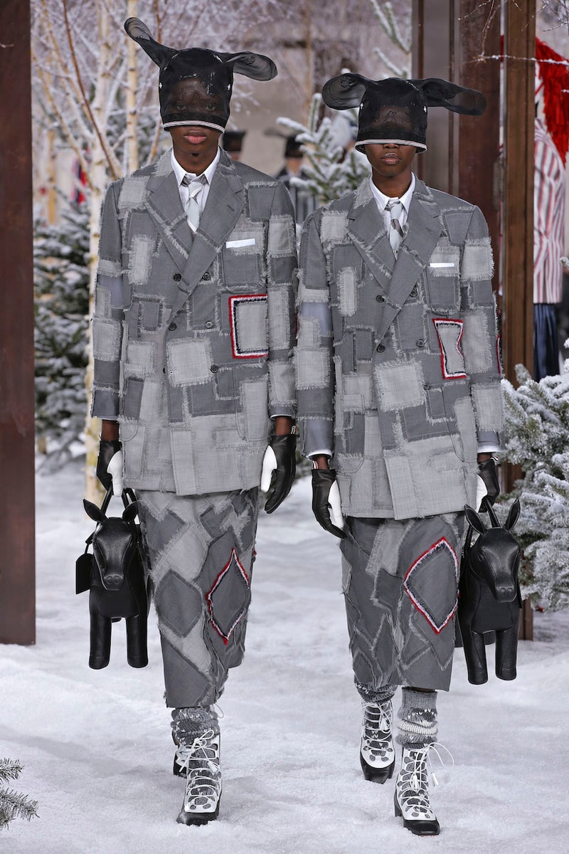 thom browne runway collection paris fashion week