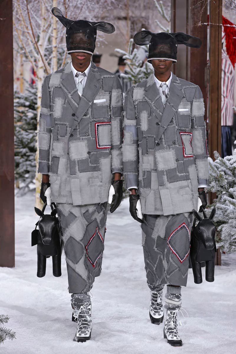 thom browne runway collection paris fashion week