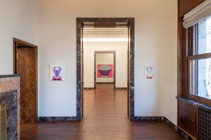 Tomoo Gokita "Game Over" Milan Exhibition Massimo De Carlo Gallery Colorful Paintings Abstraction Figurative Female Form